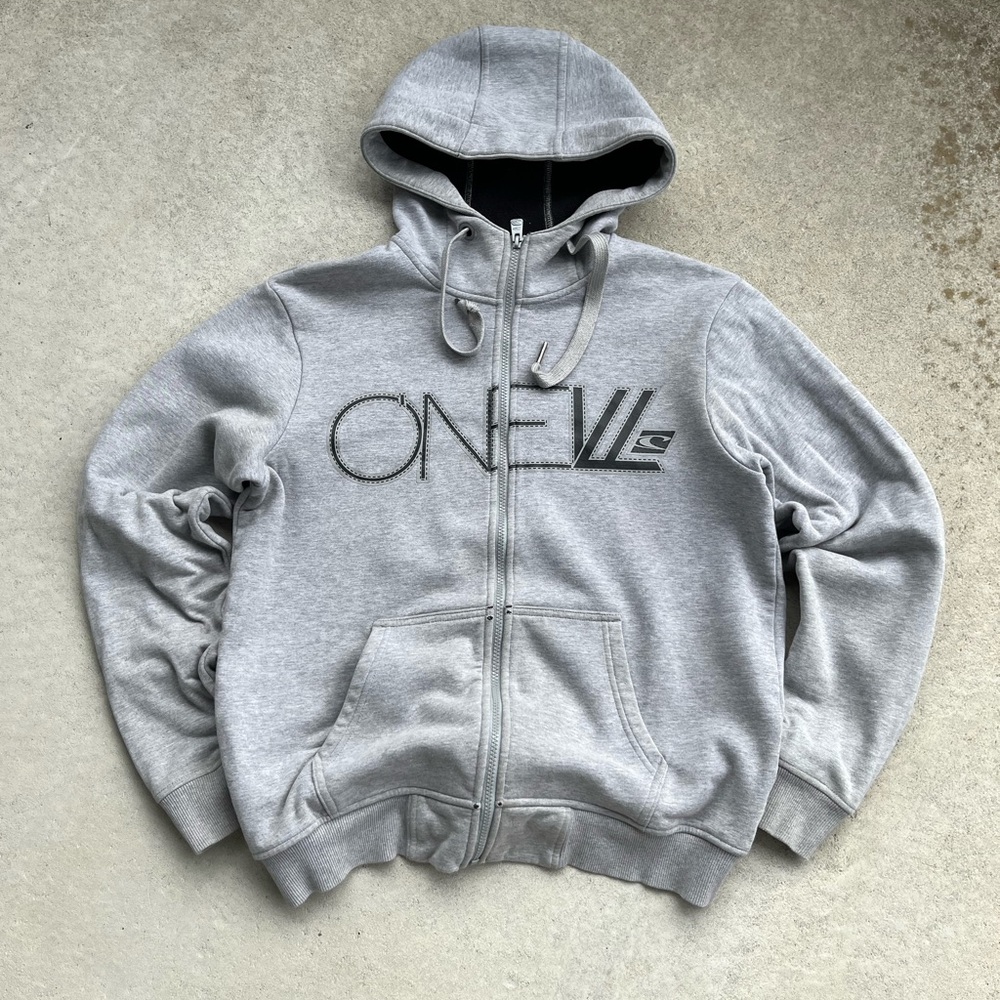 O'Neill Gray Zip-Up Hoodie